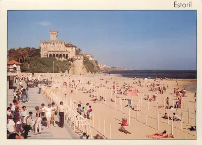 Estoril — praia do Tamariz — editor Cascais