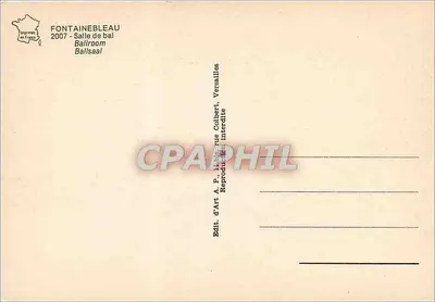 공연장 — 베르사유 — Éd. d'Art A.P. 루 콜베르트, 베르사유 — 뒷면