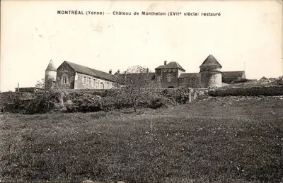Montréal (Yonne) — Castelo de Monthelon (século XVI) restaurado