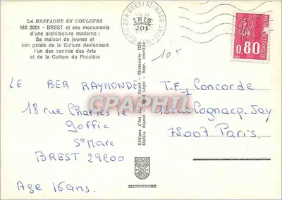 Brest — Arte e Cultura — Edições de Brest — Verso
