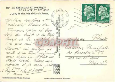 O Odet — A mais linda rio da França — Éditions de Bretagne — Verso