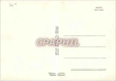 Morgat — Lembrete de Morgat — Edições ARTAUD Frères et Fils, Nantes — Verso
