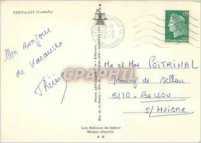 Saint-Cast-la-Fort - Vacaciones en Saint-Cast — Ediciones Aftaud & Cie — Reverso