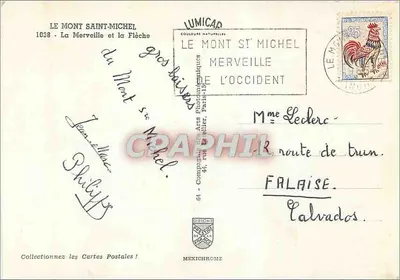 O Monte Saint-Michel — A Merveille e a Flecha — LUMICAP — Verso