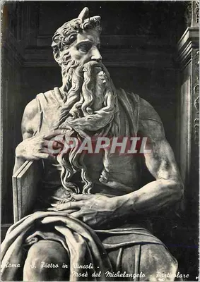 Pietro in Vincoli — Estátua de Moisés — Editor Vera Fotografia, n°72