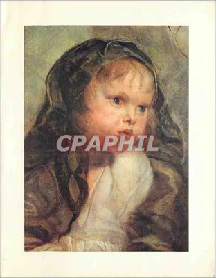 Retrato de niño — obra de arte — Editado por el Comité Nacional de la Infancia