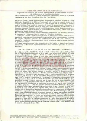 Napoleon I — Herb cesarski — Wagram Louis — Rewers