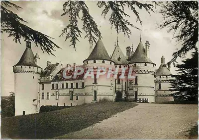 Castelo de Chaumont-sur-Loire — vista geral — editor desconhecido, número de série não visível