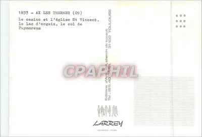 Ax les Thermes — stacja lato / zima — Wydawnictwo Larrey — Rewers