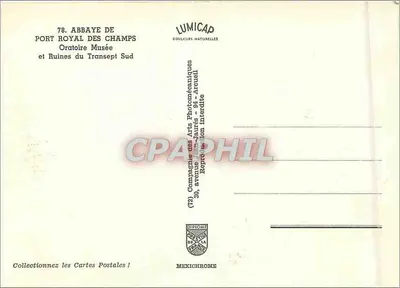 Abbazia di Port Royal des Champs — Oratorio e Ruine del Transepto Sud — Lumicap — Verso