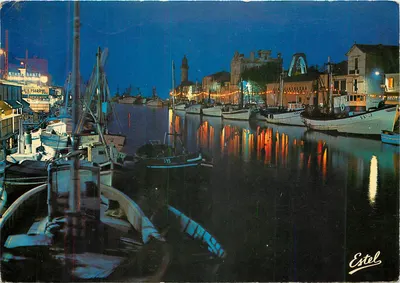 Le Grau-du-Roi — O porto visto à noite — Estel
