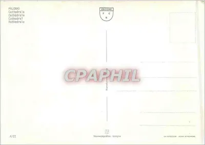 Palerme — Cathédrale — Édition FCN — Rewers
