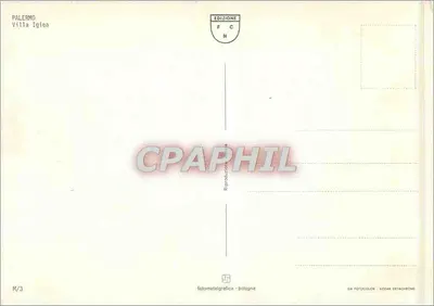 Willa Igiea — Palermo — Wydawnictwo F.C.N. Bologna — Rewers