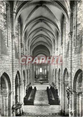 Basílica de ST-BENOIT-sur-LOIRE — Interior visto do órgão — Combiér Imp. Marion
