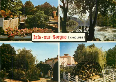 Isle-sur-Sorgue — Vaucluse — Editor Magenta