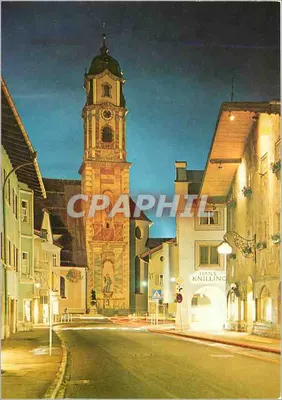 Mittenwald — Obermarkt i Pfarrkirche — Hans Knilling