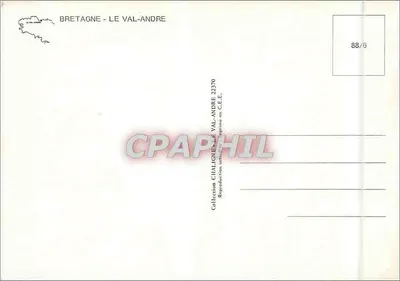 Le Val-André — ao crepúsculo... — Coleção Chalaigne, n° 22370 — Verso