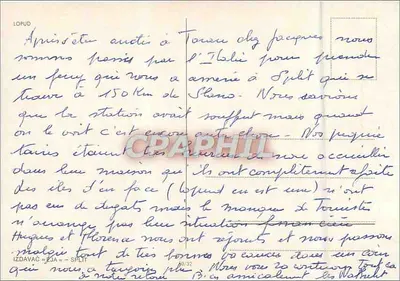 Praia e porto em Lopud — vista da estação balnear — editor IZDAVAČ « SPLIT » — Verso