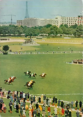 Paris - O campo de corridas de Auteuil — série 44