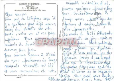 Toulouse — Atmosfera i odbicia miasta różowego — Wydawca Toulouse — Rewers