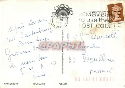 As Catedrais do Kent — Gatwick Publishing Limited, PLX4428 — Verso