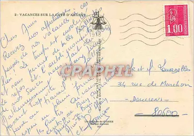 Férias na costa d'Argent — Hourtin, Soulac, Cap-Ferret, Le Pyla, Arcachon, Le Moulleau, Lacanau, Montalivet — Les Éditions du Gabier — Verso