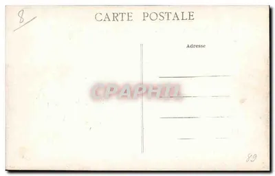 Armeau (Yonne) — O Barragem — Coleção J. D. Sons — Verso