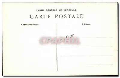 Châtel-Censoir — Lado Sudeste — Collection J. D. Sons — Verso