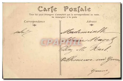 Arcy-sur-Cure — As Grutas, o Calvário — Verso