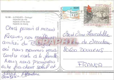 Vila Presépio — Alenquer — Edição Papelaria Alenquer — Verso