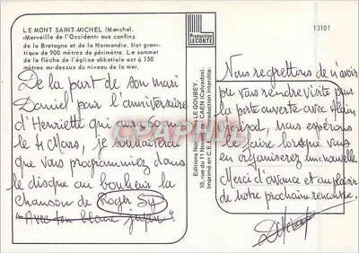 Mont-Saint-Michel — widok z powietrza — Emy — Rewers