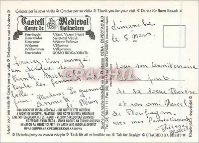 Castell Komtessa Balleidera — Średniowieczne i magiczne widowiska flamandzkie — Tordera, Hiszpania — Rewers