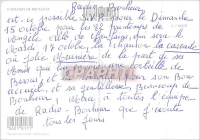 Bloemrijke tuin voor een steenworp — Couleurs de Bretagne — C / 902037 — Achterkant