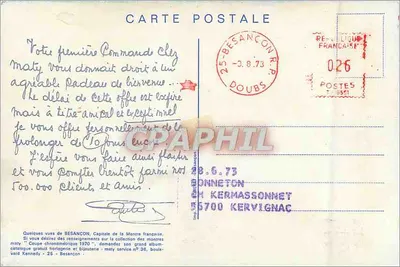 Besançon — Stolica Zegarków Francuskich — Wydawca Maty, nr 36 — Rewers