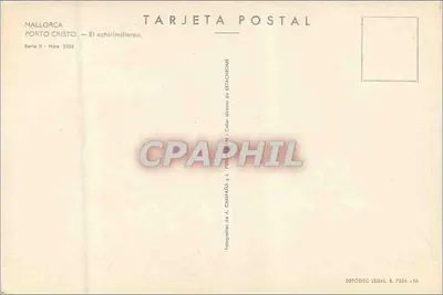 Porto Cristo — «chirimillero» — A. Campaña i J. Pujol — Rewers