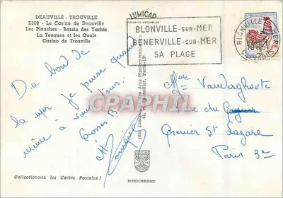Deauville e Trouville — vista panorâmica — Lumicad — Verso