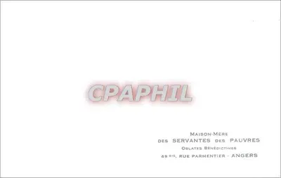 Dom Matki Pogani - Oblaty Benedyktynki - Angers — Rewers