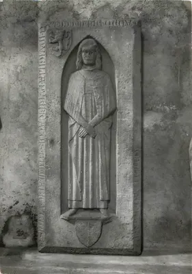 Lápide de Jacques Zu Rhein — Cavaleiro da Ordem de Malta — Museu Lapidário St-Jean — Mulhouse