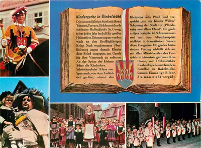 Dinkelsbühl — Kinderzeche — BILD VERLAG TRAUT