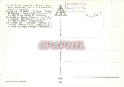 Jezioro Garda - Sirmione - Grotte di Catullo — Arcades du double Cryptoportique — 298 — Rewers