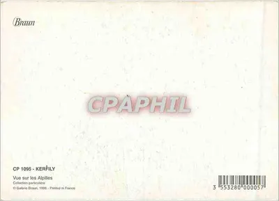 Vista das Alpilles — Coleção particular — Galeria Braun, 1998 — Verso
