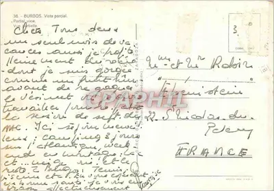 Burgos — Vista parcial — Zabaleta — Verso
