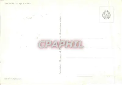 वेरेन्ना — लागो डी कोमो — ब्रुन्नर & सी. फोटोडीज़िओनी — पीछे