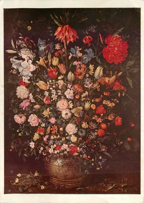 Bouquet de fleurs — Jan Brueghel (1568-1625) — Soho Card 397, Soho Gallery Ltd.