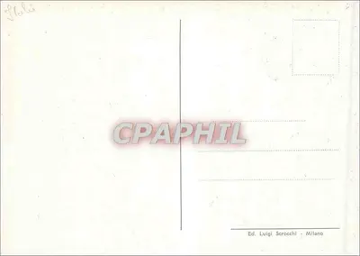 Milão — Lembrança — Ed. Luigi Scrocchi — Verso