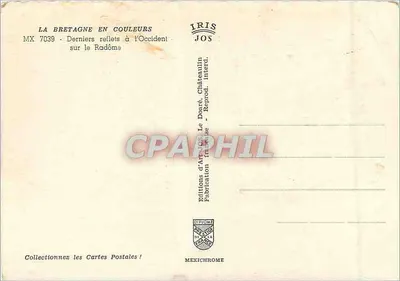Radôme de Châteaulin — Últimos reflexos para o Ocidente — IRIS JOS — Verso