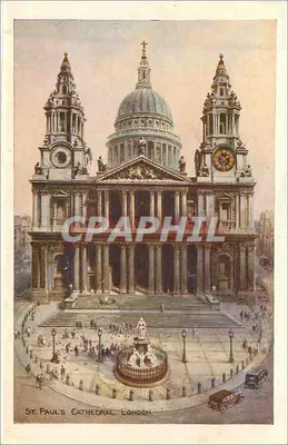 O Cenotáfio e Whitehall, Londres — vista panorâmica com ônibus vermelhos — editor não visível — Verso