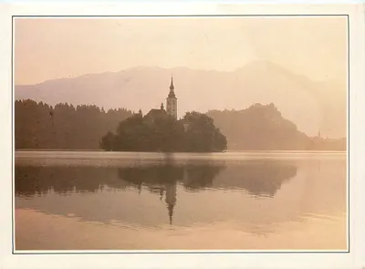 Bled — Igreja de Santa Maria do Lago — YUGOSLAVIA IV-G1