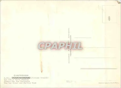 Campredon — Częściowy widok rzeki Ter — Wydawnictwo Arribas Zaragoza — Rewers