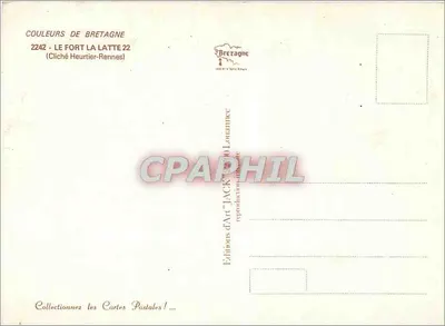 Il Forte La Latte — vista aerea — Éditions d'Art Louarnnec — Verso